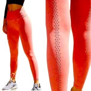 Free People Movement Good Karma Leggings, Pomelo, size XS/ S NWT